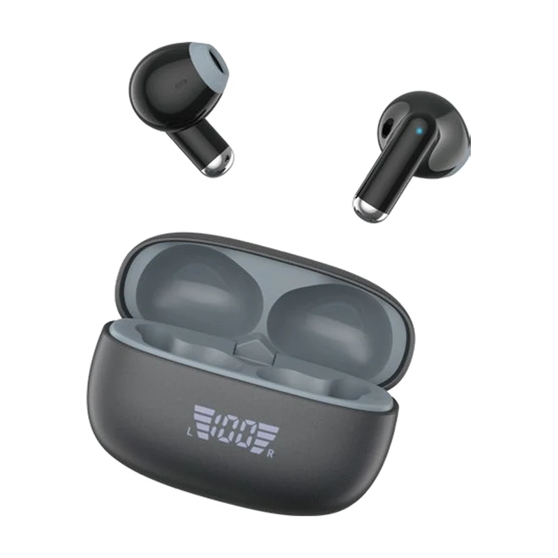 G12 in-ear TWS earbuds and charging case on white background