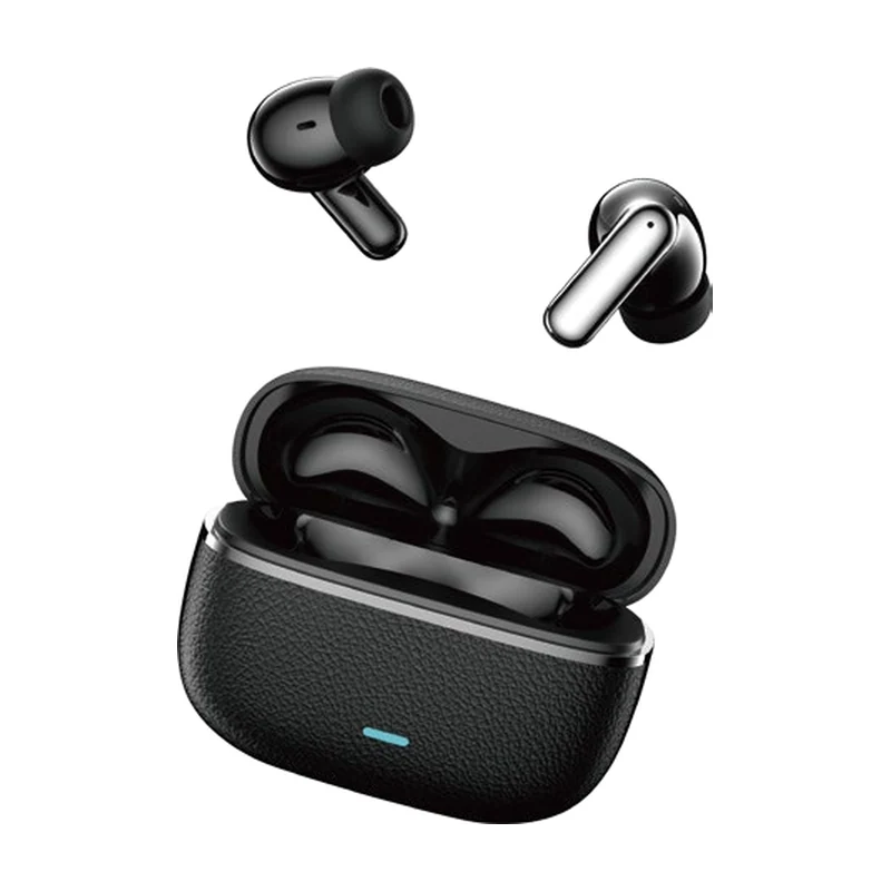 G18 in-ear TWS earbuds and charging case on white background