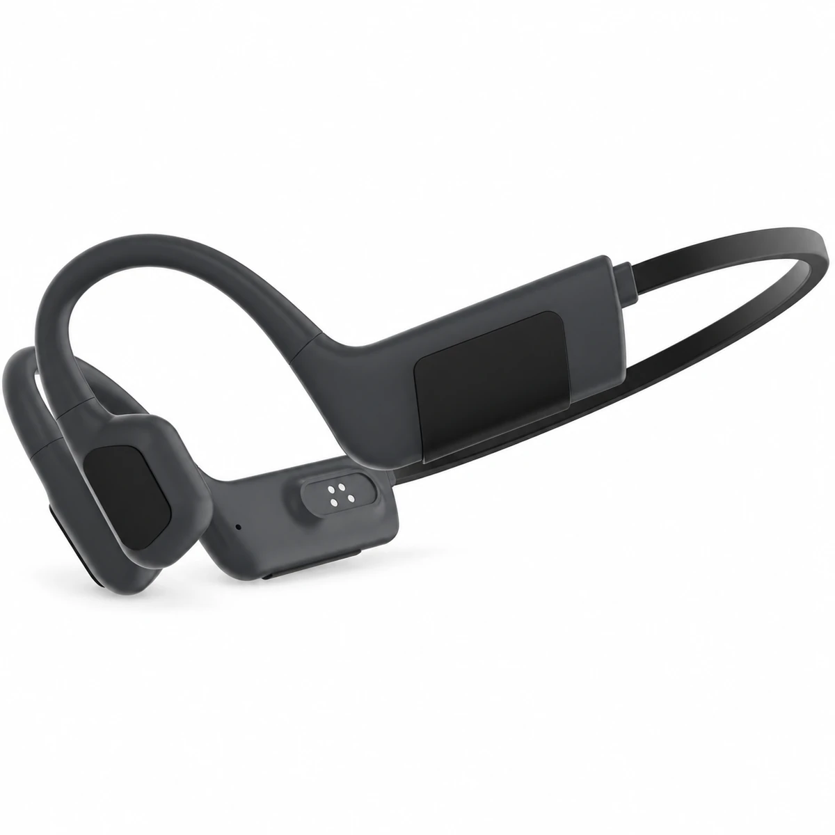 S800-B bone conduction headphones on a white background, supplier branding digitally removed