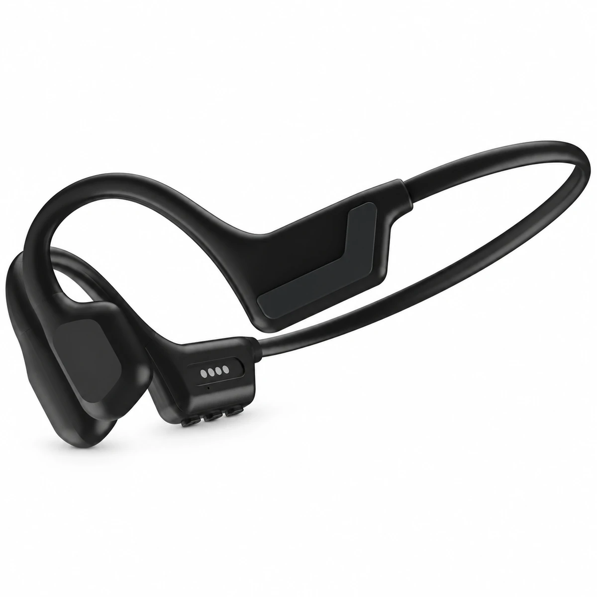 S850-B bone conduction headphones on a white background, supplier branding digitally removed