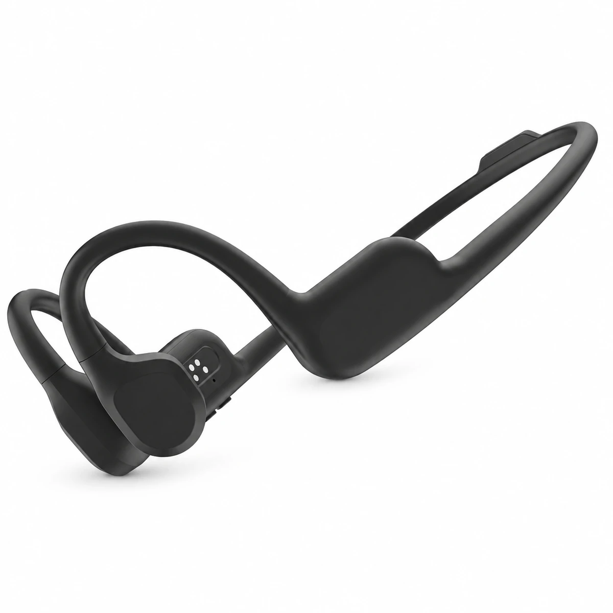 S870-A5 bone conduction headphones on a white background, supplier branding digitally removed