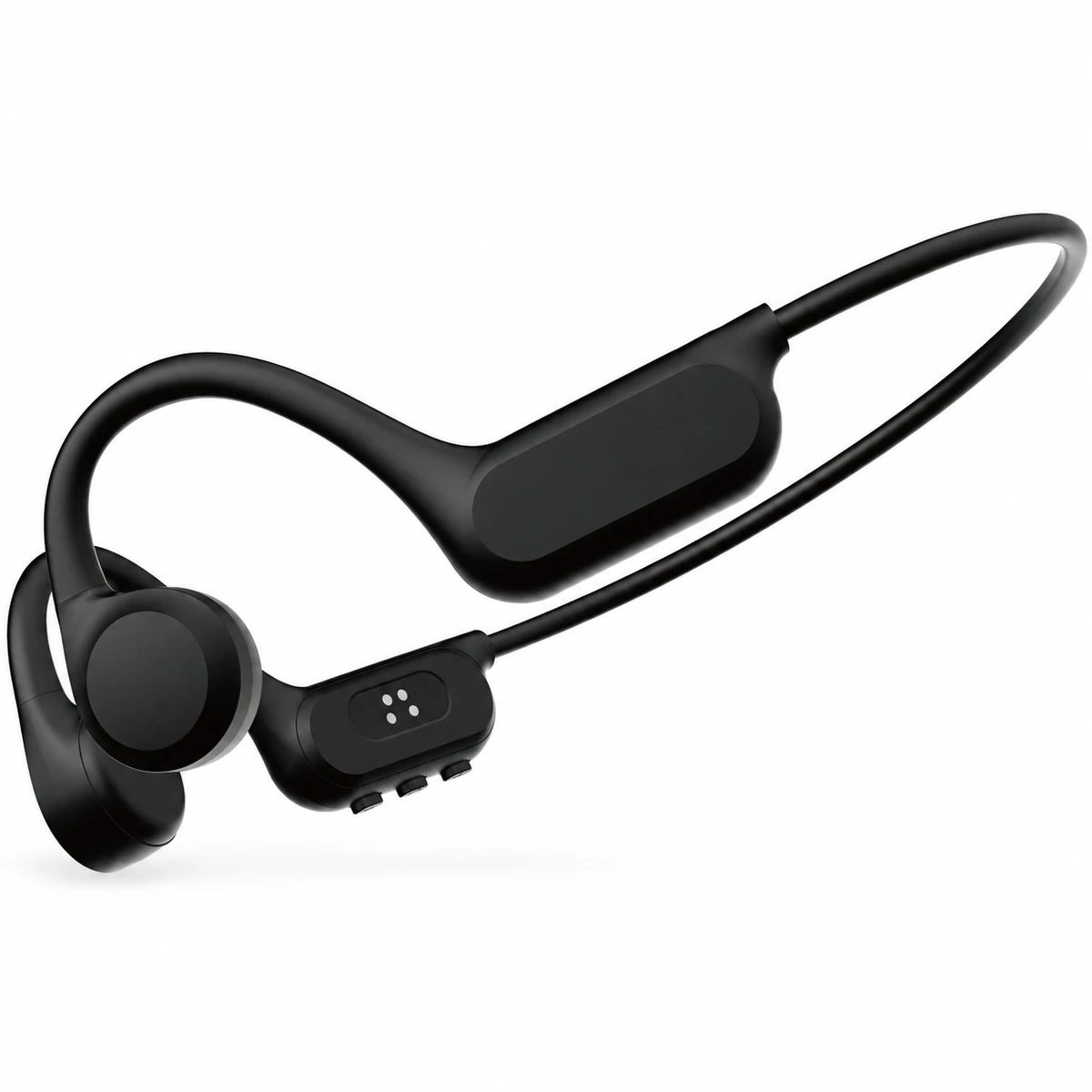 S950-B bone conduction headphones on a white background, supplier branding digitally removed