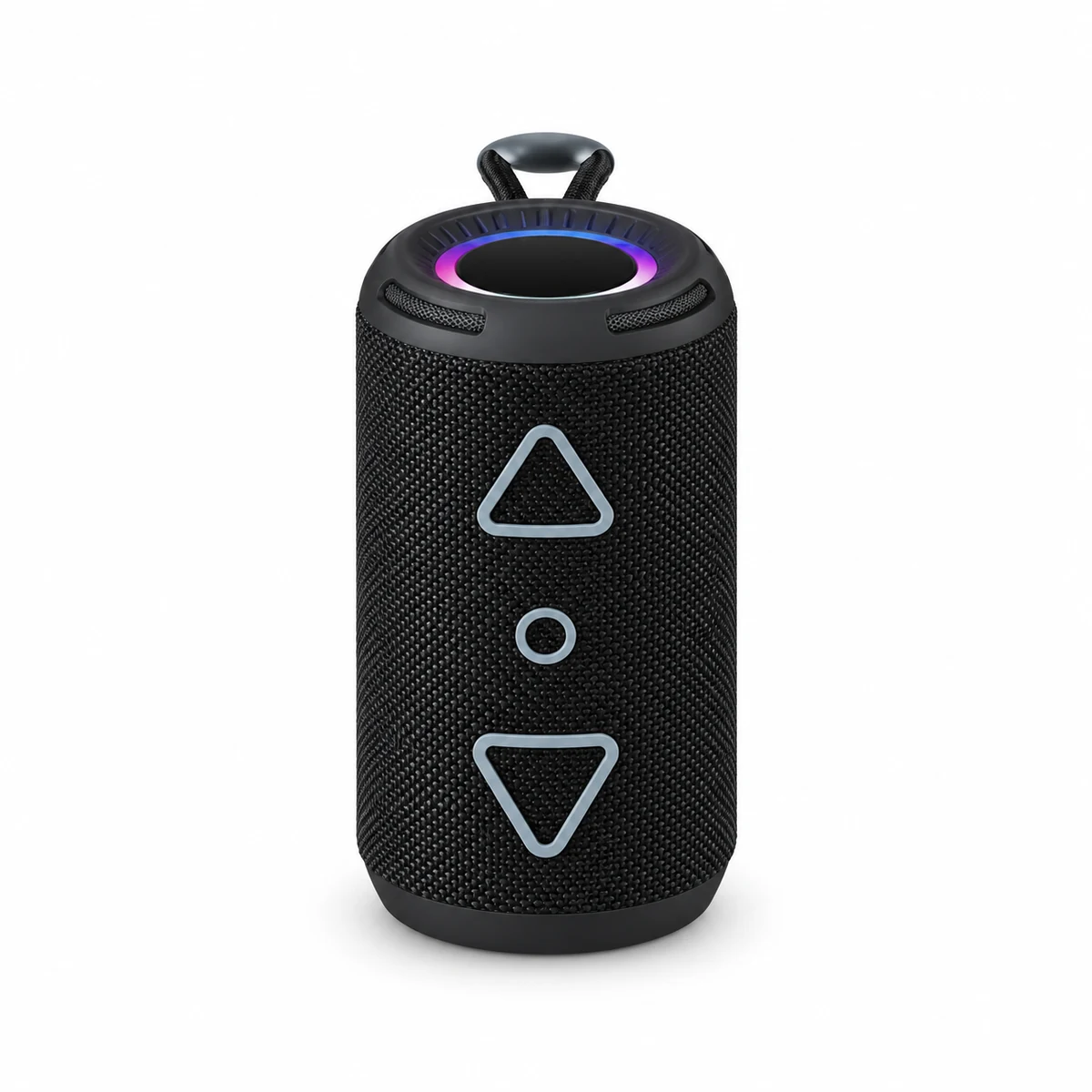YGF656 16W portable Bluetooth speaker on white background, digitally retouched without supplier logo
