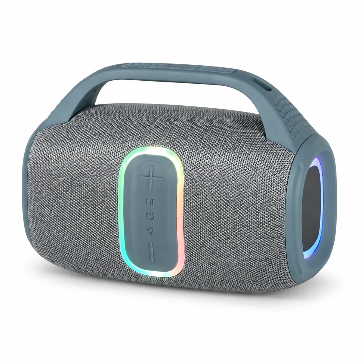 YGF674 30W portable Bluetooth speaker on white background, digitally retouched without supplier logo