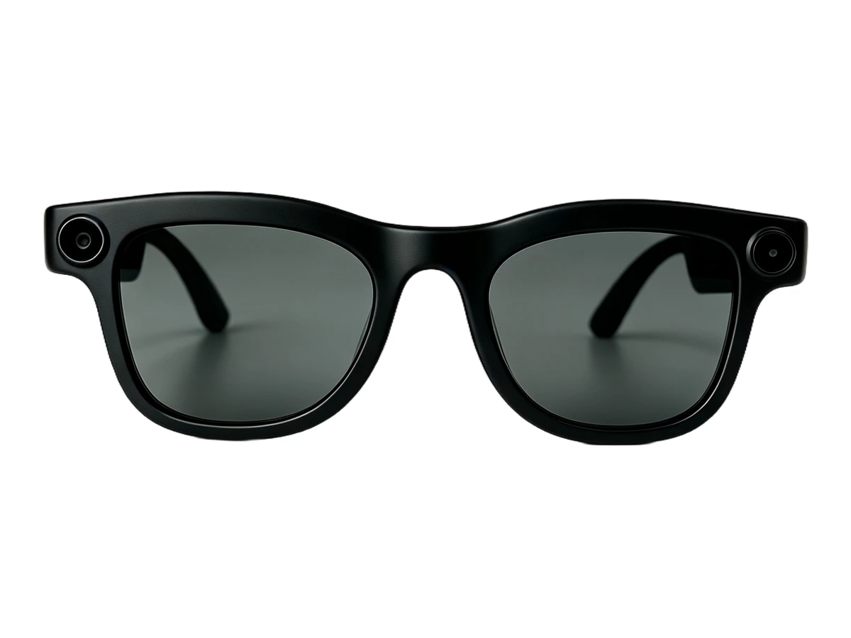 2610 Original front view of the camera-glasses frame.