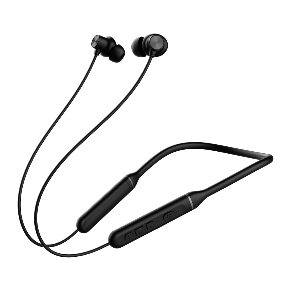 A2 wireless neckband earphone product image on white background
