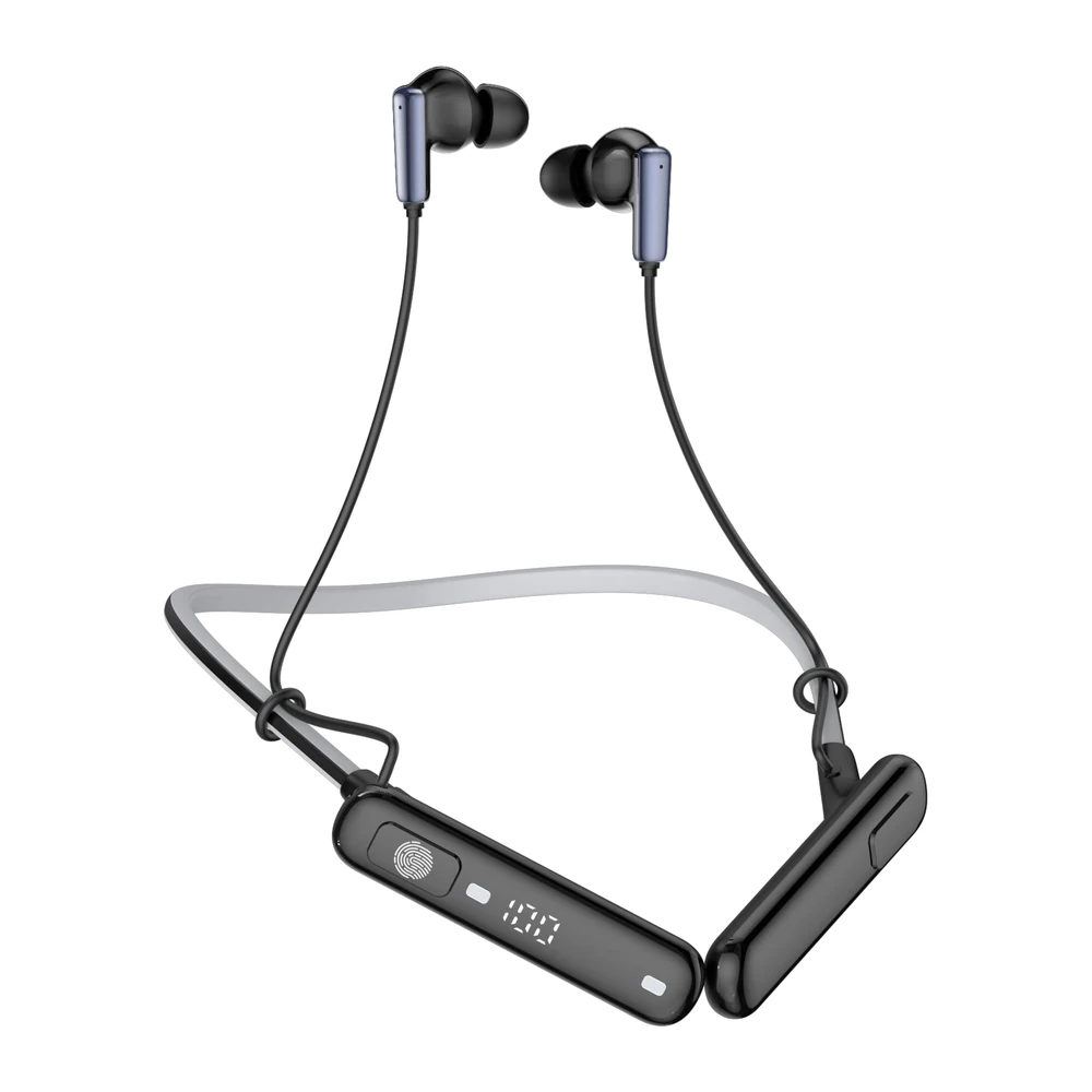 A23C wireless neckband earphone product image on white background