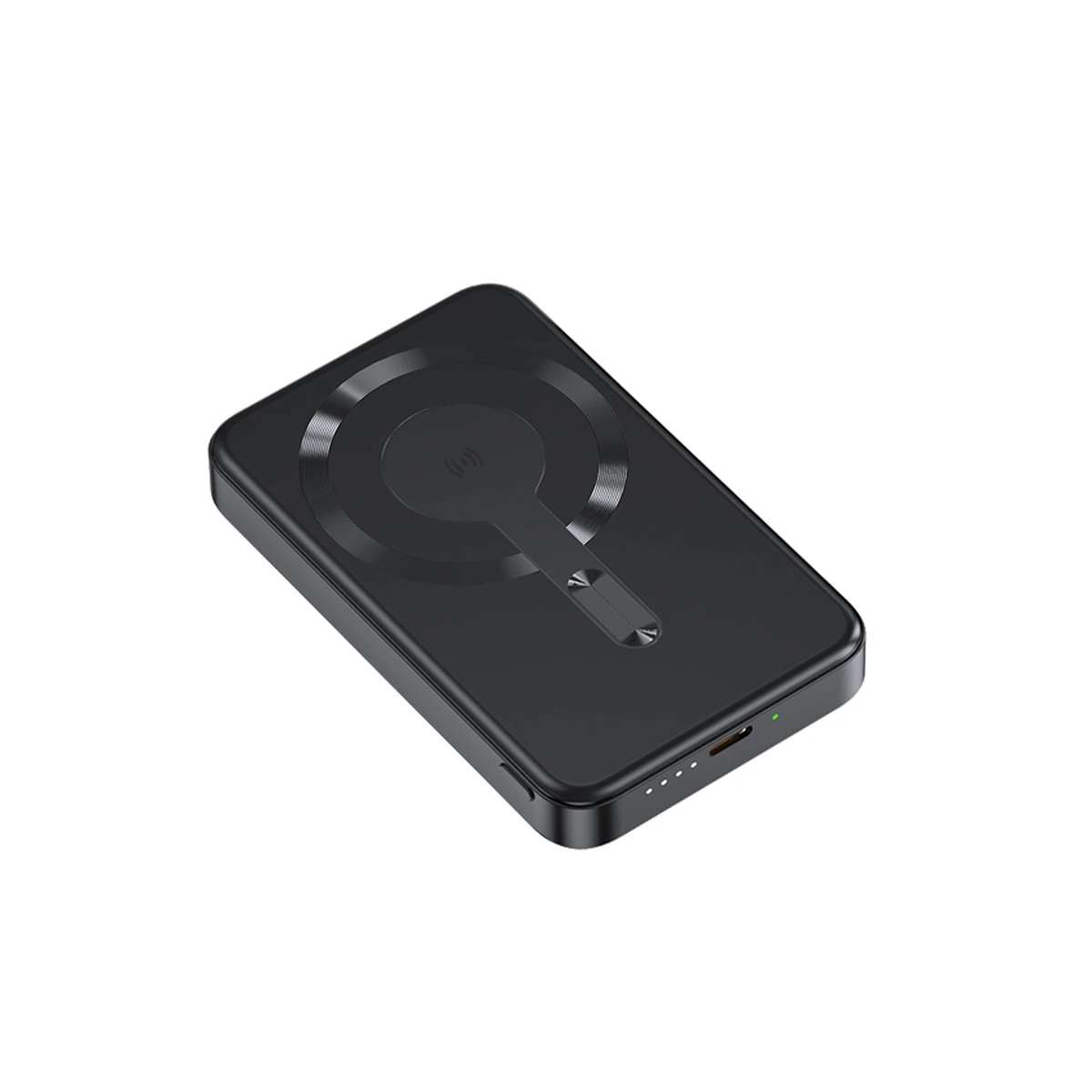 Y354 wireless charging power bank on a white background