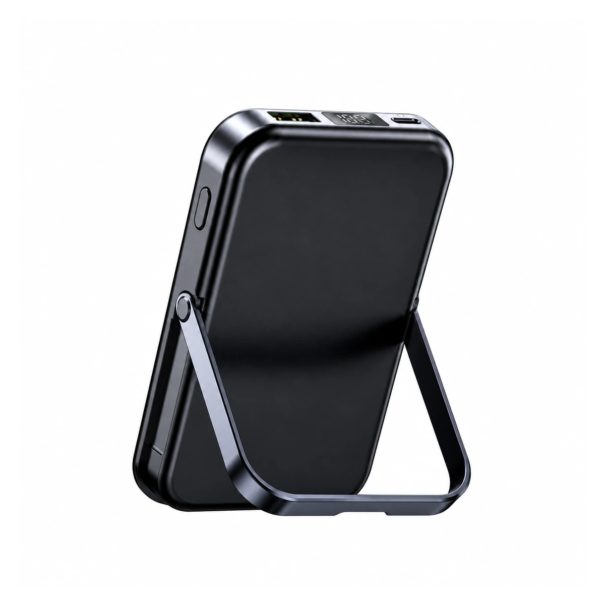 Y372 wireless charging power bank on a white background