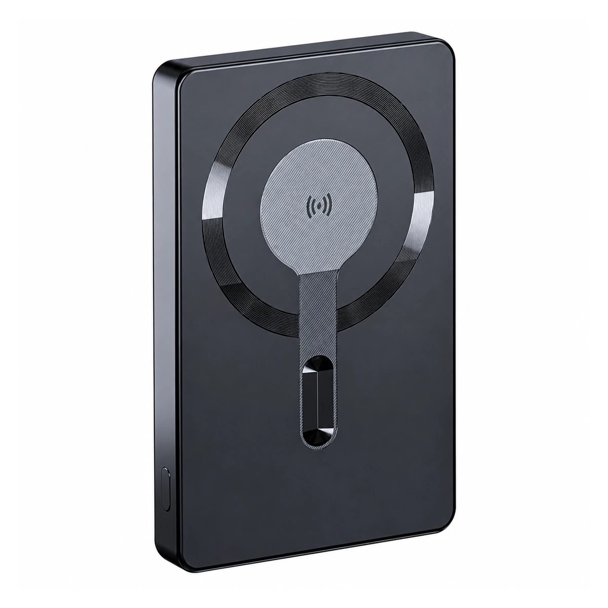 Y375 wireless charging power bank on a white background