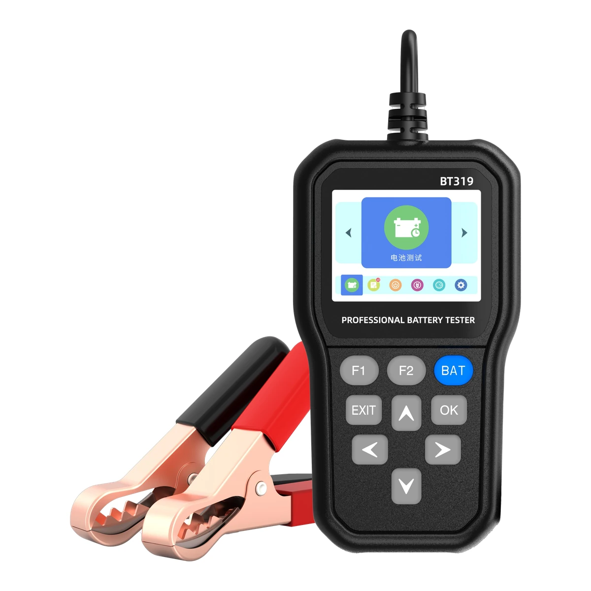 BT319 automotive diagnostic product on white background