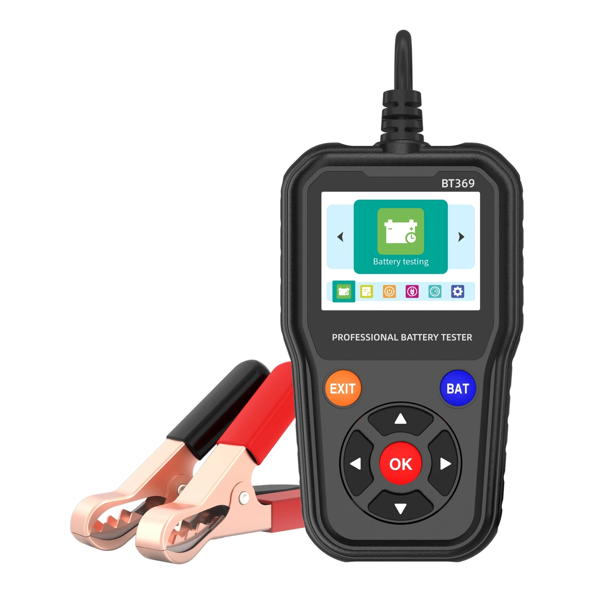 BT369 automotive diagnostic product on white background