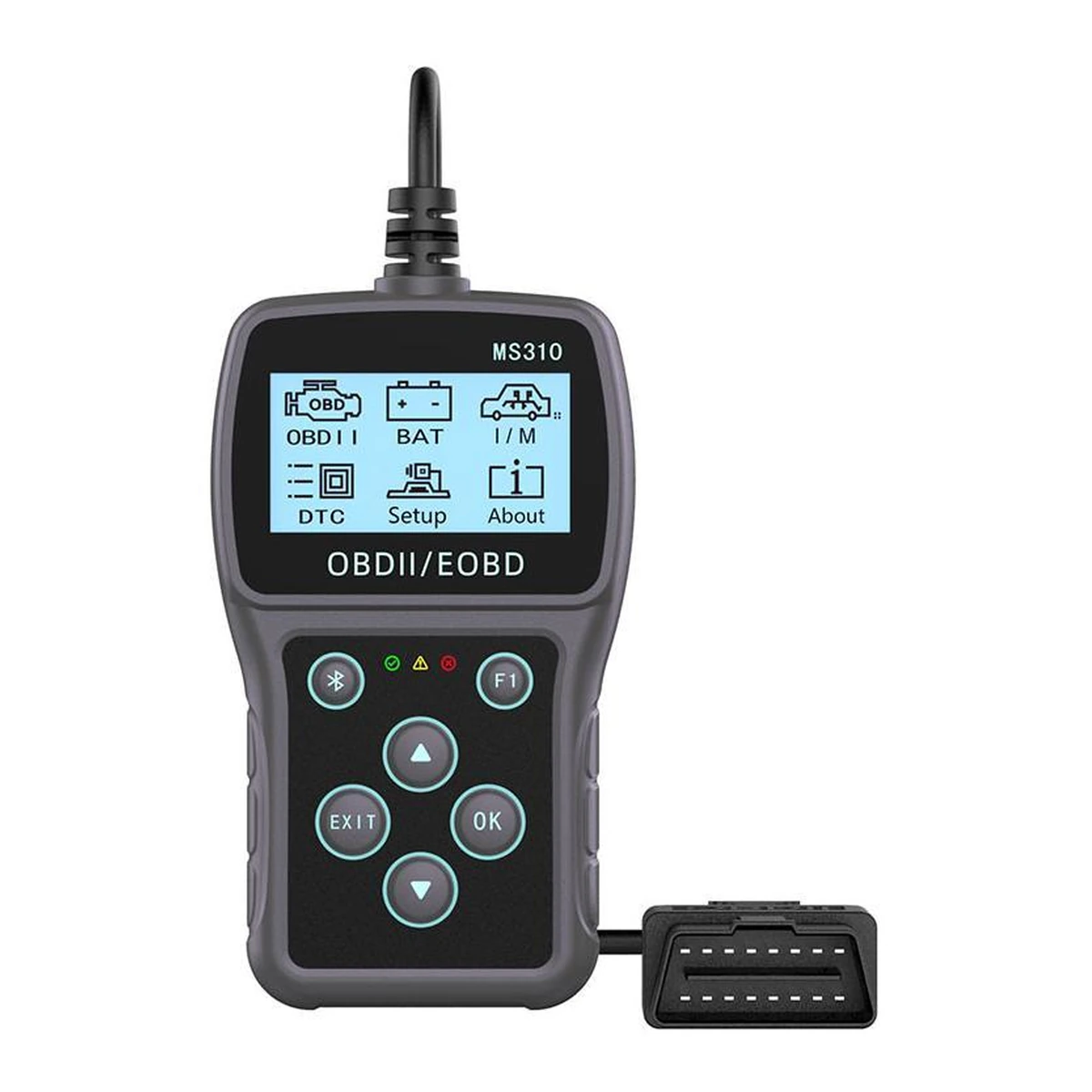 MS310 automotive diagnostic product on white background